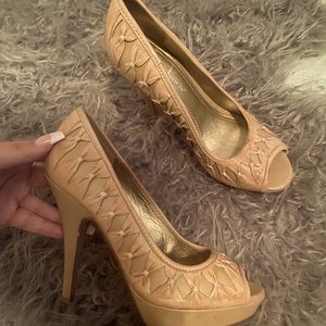 BCBG Nude Heels